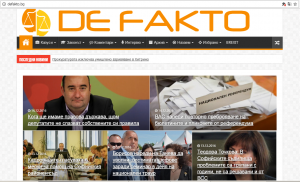 Статия на Тони Димов в сайта De Fakto