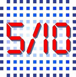 Логото „5/10“ на Центъра за оценка на въздействието на законодателството