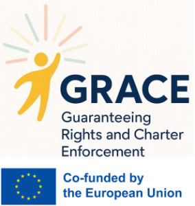 Лого на проекта GRACE – Guaranteeing Rights and Charter Enforcement, съфинансиран от ЕС